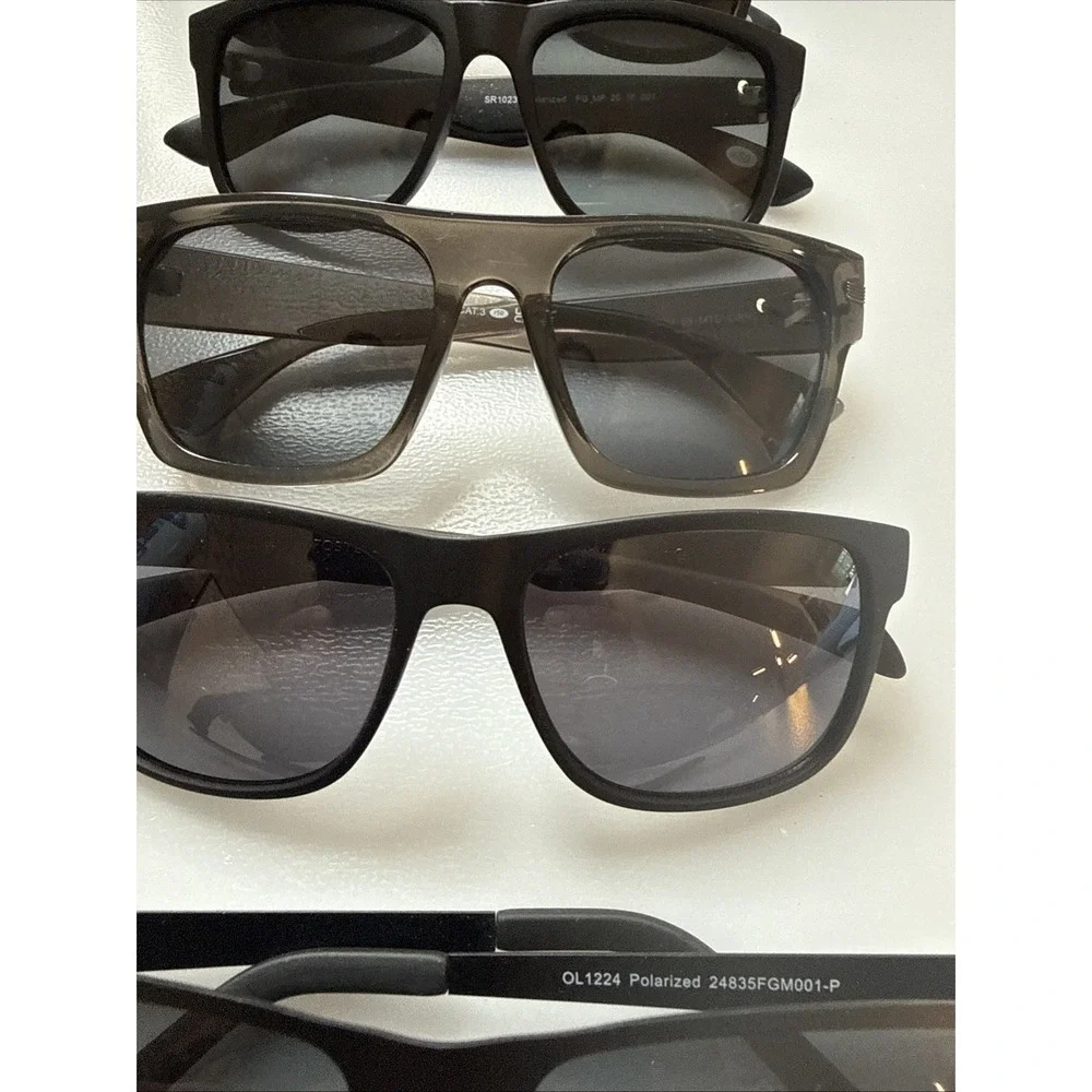 Lot of 5 pairs Mens authentic Foster Grant Sunglasses HOT black frames Limited